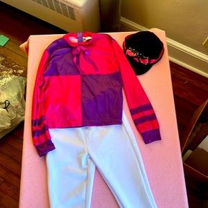Jockey costume, kids size Large…perfect for the horse lover in your life